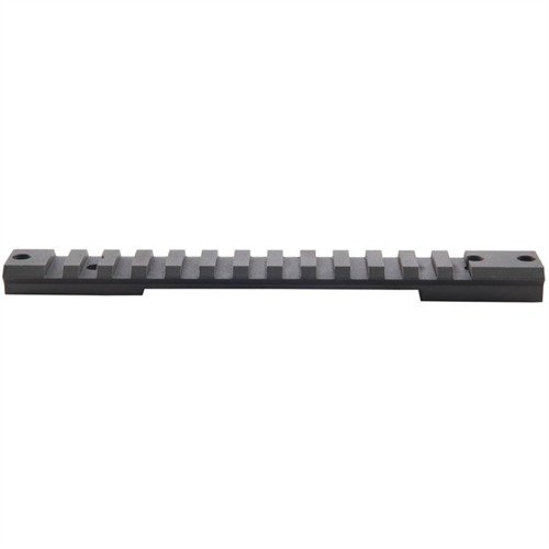 TACTICAL SCOPE BASES by WARNE offer rigid, steel construction for maximum strength, precision-machined for reliability, with options for standard or 20 MOA elevation.