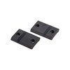 Warne Maxima 2-Piece Steel Bases offer a sleek design, strong Weaver-style mounting, and full recoil slots for optimal performance with open sights.