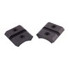 Warne Maxima 2-Piece Steel Bases offer a low profile, strong Weaver-style design, full-width recoil slots, and compatibility with open sights for enhanced shooting.