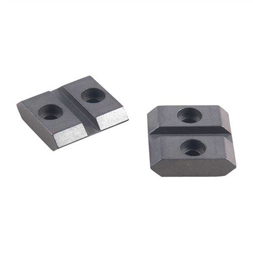 Warne Maxima 2-Piece Steel Bases offer a sleek Weaver-style design, full recoil control, and compatibility with open sights for enhanced shooting performance.