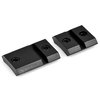 Warne Maxima 2-Piece Steel Bases provide a sleek look, strong Weaver-style mounting, and full recoil slots for optimal performance with open sights.