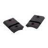 Warne Maxima 2-piece steel bases provide a sleek look, enhanced recoil control, and compatibility with open sights when paired with Maxima QD Rings.