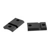 Warne Maxima 2-Piece Steel Bases offer a sleek low profile, full width recoil slots, and compatibility with Weaver-style systems for versatile mounting.