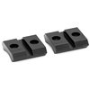 Warne Maxima 2-Piece Steel Bases offer a sleek look, strong Weaver-style design, and full-width recoil slots for optimal performance with open sights.