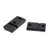 Warne Maxima Steel Bases offer a sleek, low-profile design, strong Weaver-style mounting, and full-width recoil slots for optimal performance with QD Rings.