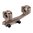 WARNE MFG. COMPANY 1" ULTRA HIGH (1.435") 0 MOA MOUNT, DARK EARTH