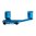 WARNE MFG. COMPANY 34MM ULTRA HIGH (1.435") 0 MOA MOUNT, BLUE