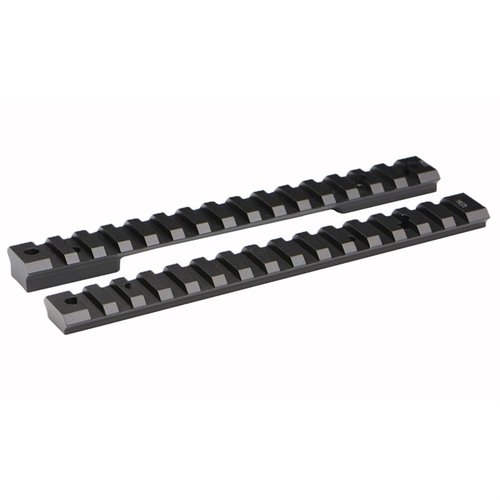 Warne Mountain Tech scope rail offers a lightweight, high-strength 7075/T6 aluminum design with Mil-Spec finish, ensuring durability and precision for your hunts.