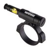 Warne Mfg. Universal Scope Level ensures precise vertical alignment for your optic, compatible with 1-inch, 30mm, 34mm, and 35mm tubes, featuring a matte-black finish.