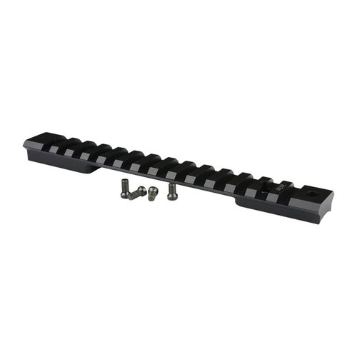 Warne Bergara Premier HS Precision LA Mountain Tech Tactical Scope Rail offers lightweight durability, corrosion resistance, and compatibility with Picatinny/Weaver mounts.