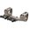 WARNE MFG. COMPANY 34MM ULTRA HIGH (1.435") 0 MOA QD MOUNT, DARK EARTH