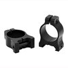 Vapor™ 1" Low Matte Black Rings offer strong, lightweight 6061 aluminum construction, easy installation, and a lifetime warranty, all proudly made in the USA.