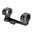 WARNE MFG. COMPANY 30MM ULTRA HIGH (1.54") 20 MOA MOUNT, BLACK