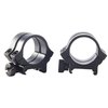 QUAD LOCK RINGS offer double clamping power with two caps per base, ensuring secure scope positioning and preventing rotation, all in a lightweight aluminum design.