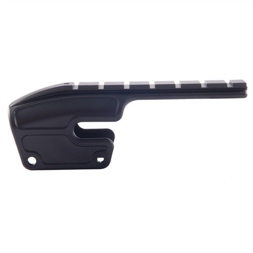 Easily install a low-profile mount on your Remington or Mossberg shotgun for optics without permanent alterations, made from rugged polymer for extreme conditions.