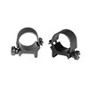 TOP MOUNT RINGS from WEAVER offer durable aluminum and steel construction with various heights for optimal scope alignment, now available in a stylish stainless finish!