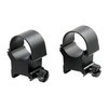 Weaver's X-High Top Mount Rings in Matte Blue offer durable aluminum and steel construction, perfect for scopes with objectives up to 60mm for optimal performance.