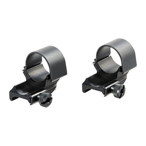 Weaver's TOP MOUNT EXTENSION RINGS offer 1" and 30mm diameter options, adjusting eye relief by 3⁄4" for optimal positioning, available in dual style.