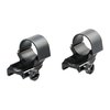 Weaver's TOP MOUNT EXTENSION RINGS offer 1" and 30mm diameter options, adjusting eye relief by 3⁄4" for optimal positioning, available in dual style.