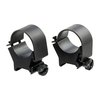 Discover WEAVER's 30mm Top Mount Rings in Matte Blue, offering durable aluminum and steel construction with multiple height options for optimal scope alignment.