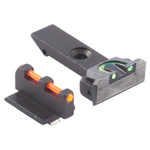 Získejte vynikající viditelnost s Fire Sights pro RUGER revolvery. 3-bodový systém s červeným a zelenými vložkami pro jasné zaměření za každého osvětlení.