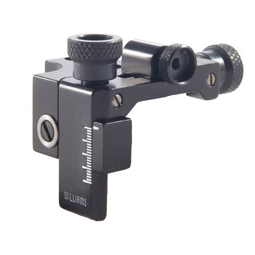 Foolproof-TK receiver sights ensure precise adjustments, a clear field of vision, and lightweight design, fitting most Marlin 336 rifles with target knobs.