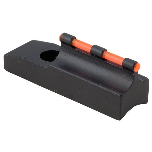 Upgrade to the FIRE SIGHT RAMP: a durable, CNC machined aluminum sight with a bright fire red fiber optic rod for high visibility in any conditions.