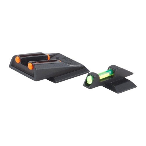 Vyměňte tovární mířidla za RUGER® SEMI AUTO FIRE SIGHT FIBER OPTIC SIGHT SETS pro vynikající viditelnost díky ambientnímu světlu a 3-bodovému zobrazení.