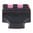 WILLIAMS GUN SIGHT .500" FIBER OPTIC 500W FRONT SIGHT STEEL RED