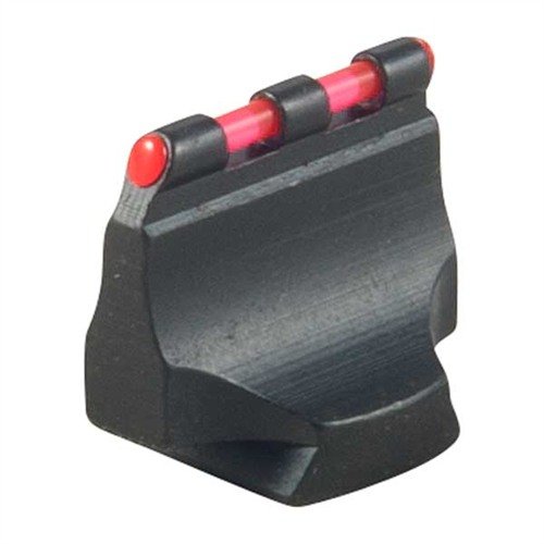 RIFLE FIBER OPTIC 570W FRONT SIGHT offers superb visibility with bright red beads, easy installation, and fits popular rifles with a .200 dovetail.