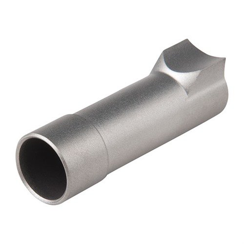 Wilson Combat 1911 Reverse Plug offers solid stainless construction, full support for 5" tapered cone barrels, and a collar-style rear profile for enhanced performance.
