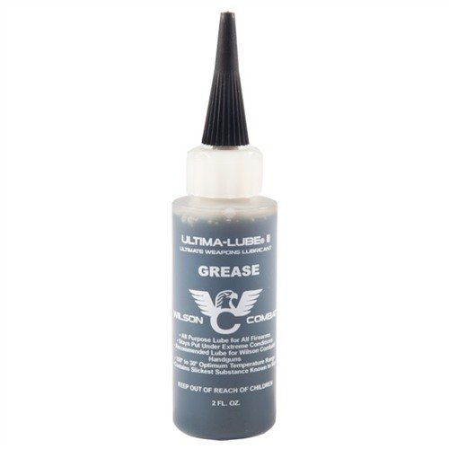 ULTIMA-LUBE II GREASE ensures lasting lubrication without migration, reduces friction on slide rails, and keeps your firearm clean and functional in warm conditions.
