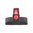 WILSON COMBAT SNAG-FREE FRONT SIGHT .170" RED, FIBER OPTIC