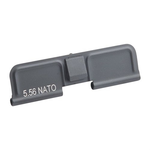 Wilson Combat AR-15 Ejection Port Covers allow quick caliber identification, feature a durable Black Armor-Tuff® finish, and replace your existing cover easily.