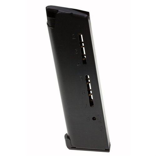 Wilson Combat's Elite Tactical 1911 .45 ACP magazine offers ultra-reliable performance, smooth feeding, and maximum longevity with advanced materials and design.