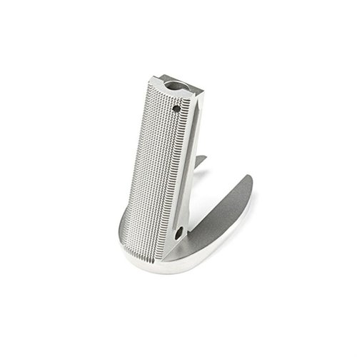 Wilson Combat One-Piece Bullet Proof Magwell offers a perfect fit for 1911 frames, enhanced grip with 30 LPI checkering, and durable stainless-steel construction.