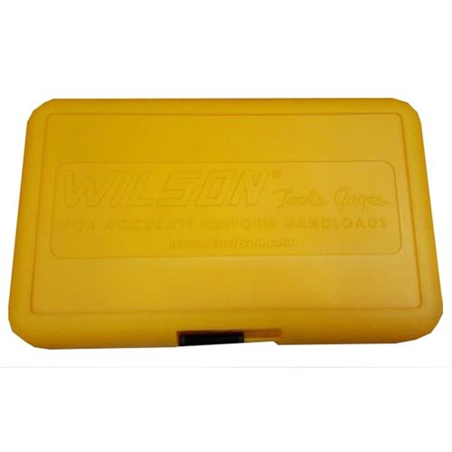 Udržujte své reloading dies a L.E. Wilson case gauge organizované s plastovým boxem na dies, který pojme 2 dies a zajistí jejich bezpečné uložení.