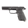 Upgrade your SIG P320 Compact with Wilson Combat's ergonomic WCP320 grip module, enhancing recoil control and grip traction for better performance.