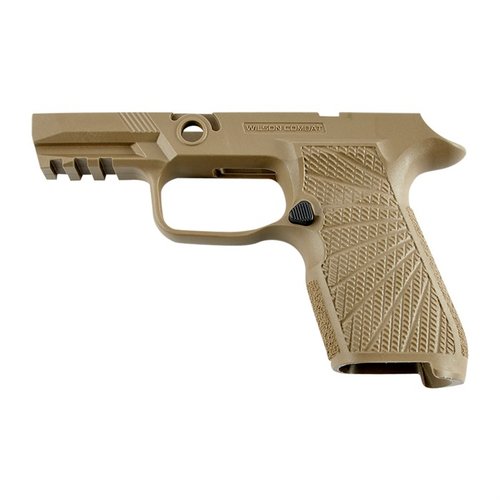 Upgrade your SIG P320 X-Compact with Wilson Combat's grip module for improved control, recoil management, and a custom feel—ideal for concealed carry.