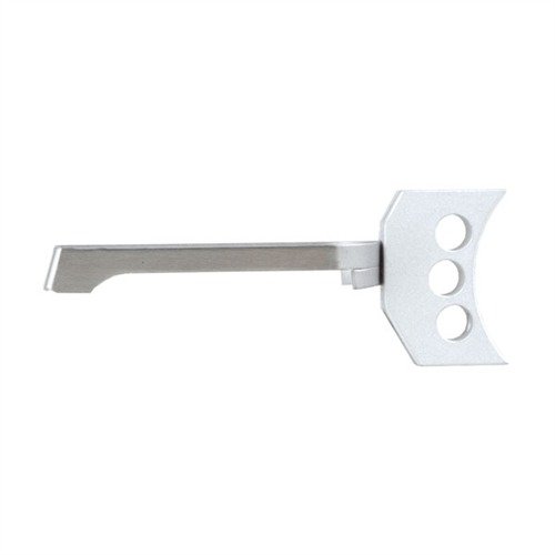 Wilson Combat 1911 Ultralight Match Trigger offers a lightweight design for smooth, ultra-crisp trigger pulls, customizable overtravel, and a precision-machined aluminum shoe.