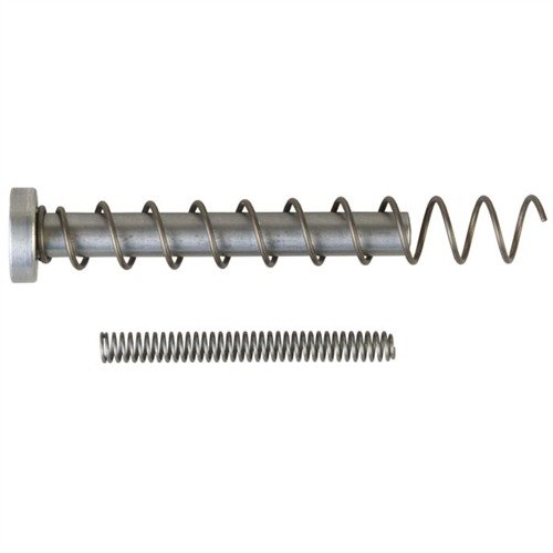 WOLFF's Black Guide Rod Kit enhances performance with a stainless steel guide rod, 11 lb. recoil spring, and extra power firing pin spring for reliable cycling.