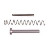 WOLFF's polished guide rod kit enhances performance with a stainless steel guide rod, 11 lb. recoil spring, and extra power firing pin spring for reliable cycling.