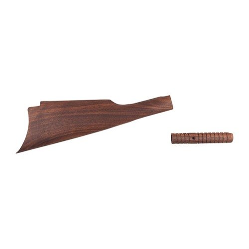 Replace your Winchester 1890 stock with this pre-finished American Walnut set, featuring excellent weather resistance and minimal fitting required.
