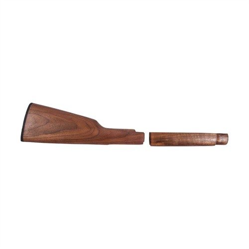 Classic walnut stock set for Winchester 94 (post '64) offers excellent weather resistance, easy touch-ups, and is 95% inletted for quick installation.
