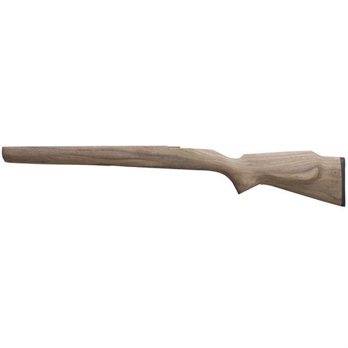 Enhance your Mauser's accuracy and comfort with this Monte Carlo walnut stock featuring a raised cheekpiece, precise inletting, and lightweight design.