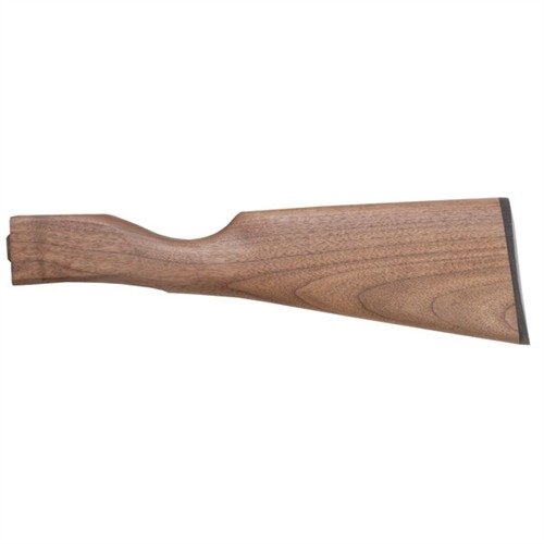 Classic walnut stock for Savage 99, 95% inletted for easy installation, weather-resistant finish, and ideal for touch-ups on dings or nicks.