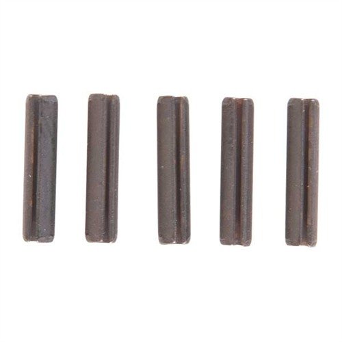 Genuine Mil-spec GAS TUBE and BOLT CATCH PINS for AR-15/M-16 ensure reliable performance; perfect for emergency parts kits with 5 pins per pack.